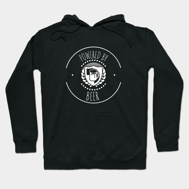 Powered By Beer Hoodie by BeerShirtly01